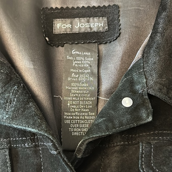 FOR JOSEPH ⭐️ SUEDE LEATHER JACKET - Picture 6 of 6